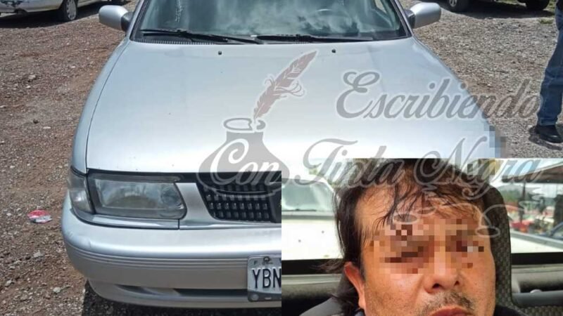 LO DETIENEN CON AUTO ROBADO