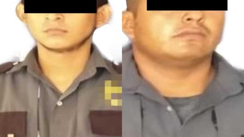 DETIENEN A GUARDIAS DE SEGURIDAD CON DROGA
