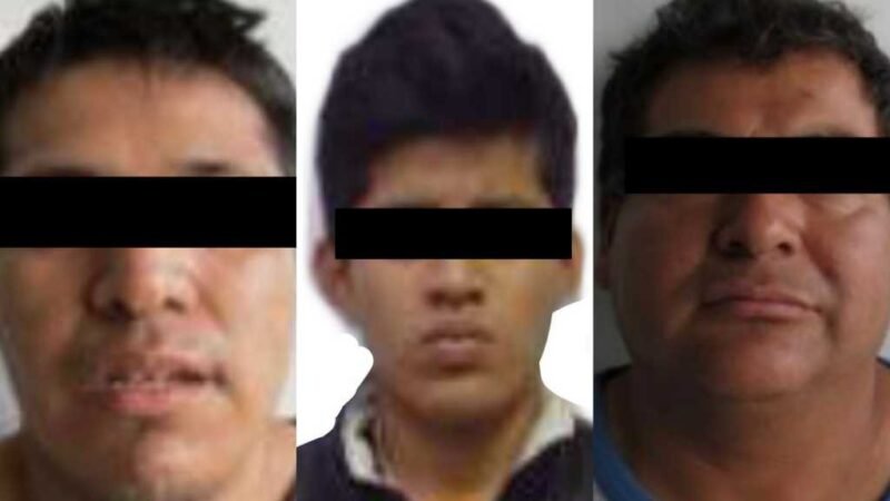 DETIENEN A 3 CON VEHÍCULOS ROBADOS Y DROGA