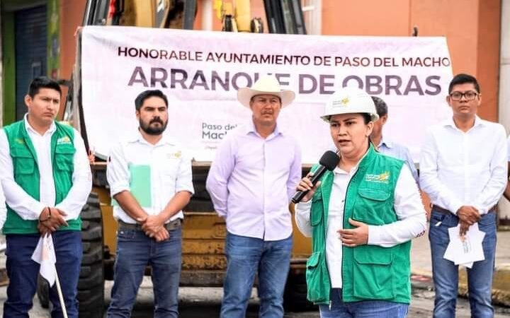 MEJORAN VIALIDADES DE PASO DEL MACHO