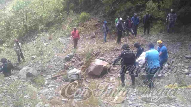 IDENTIFICAN A JORNALEROS QUE MURIERON AL CAER A BARRANCO