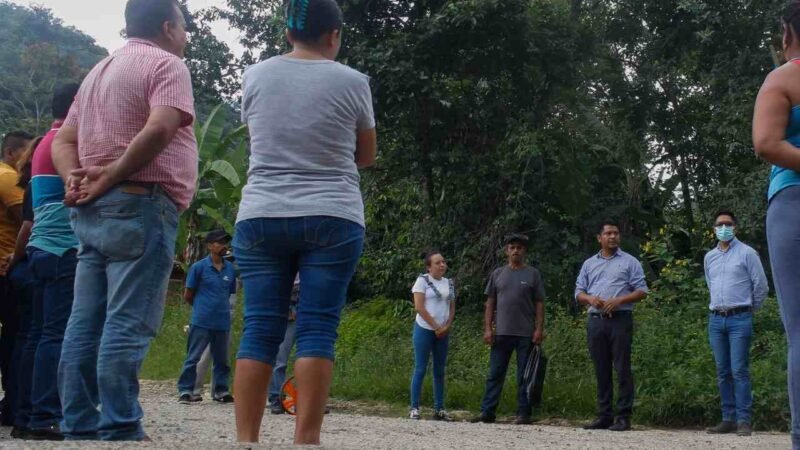 CARLOS VENTURA VISITA LA SIERRA PARA PLANEAR PROYECTOS