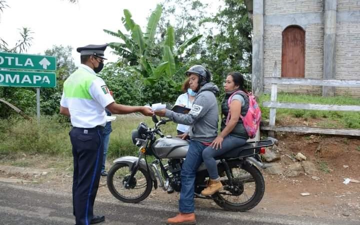 IMPLEMENTAN CAMPAÑA DE CONCIENTIZACIÓN PARA MOTOCICLISTAS