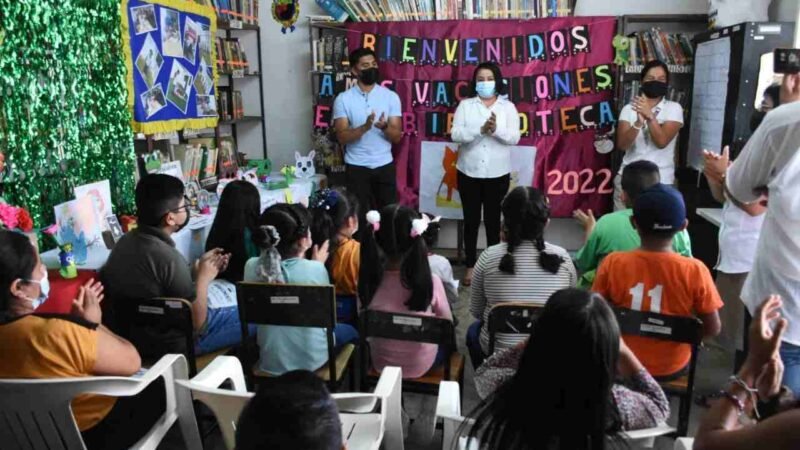 FINALIZAN CURSOS DE VERANO EN BIBLIOTECA MUNICIPAL Y COMUDE