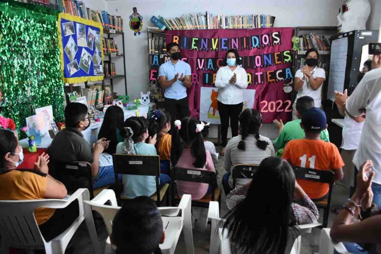 FINALIZAN CURSOS DE VERANO EN BIBLIOTECA MUNICIPAL Y COMUDE