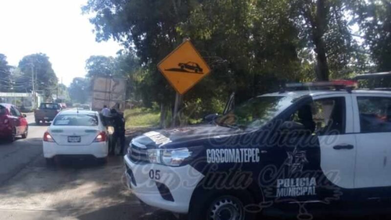 “BLINDAN” COSCOMATEPEC CONTRA ROBA AUTOS