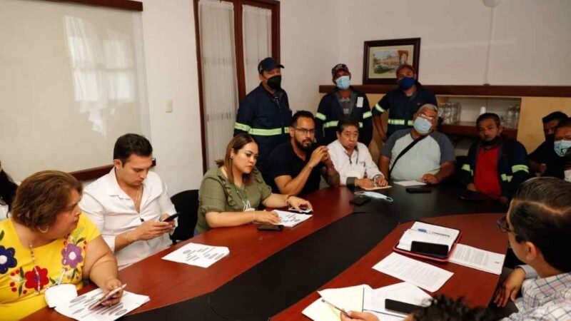RESUELVEN CONFLICTO AUTORIDADES Y PERSONAL DE LIMPIA PÚBLICA