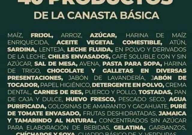 SUELDO DE VERACRUZANOS NO ALCANZA PARA LA CANASTA BÁSICA