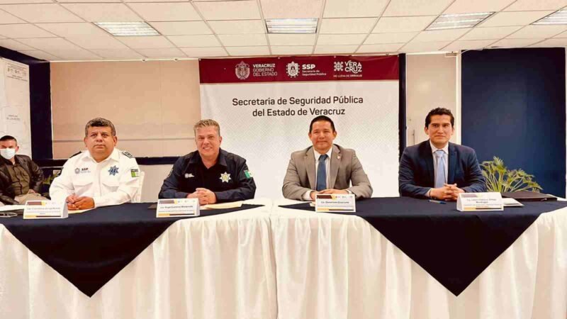 SEGURIDAD PÚBLICA DE VERACRUZ Y PUEBLA TRABAJARÁN COORDINADAS CONTRA DELINCUENCIA