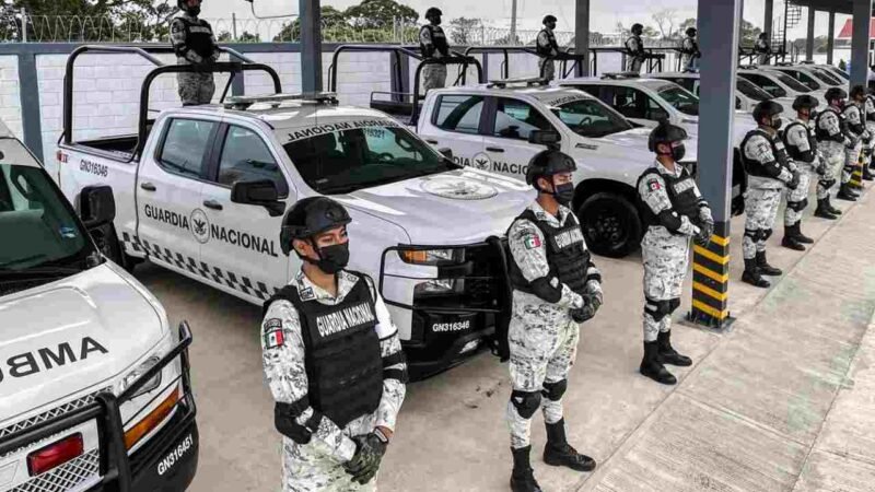 EL 1 DE SEPTIEMBRE SE ENVIARÁ AL CONGRESO INICIATIVA PARA REFORMAR GUARDIA NACIONAL
