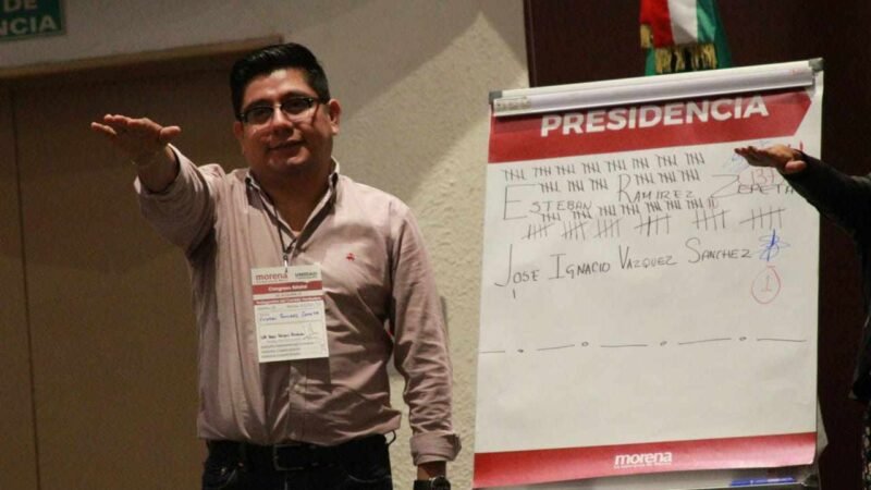 ELIGEN A ESTEBAN RAMÍREZ ZEPETA COMO NUEVO PRESIDENTE DEL COMITÉ EJECUTIVO ESTATAL DE MORENA