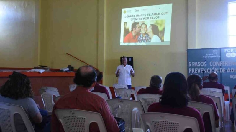 BRINDAN HERRAMIENTAS A PADRES PARA PREVENIR ADICCIONES EN JÓVENES