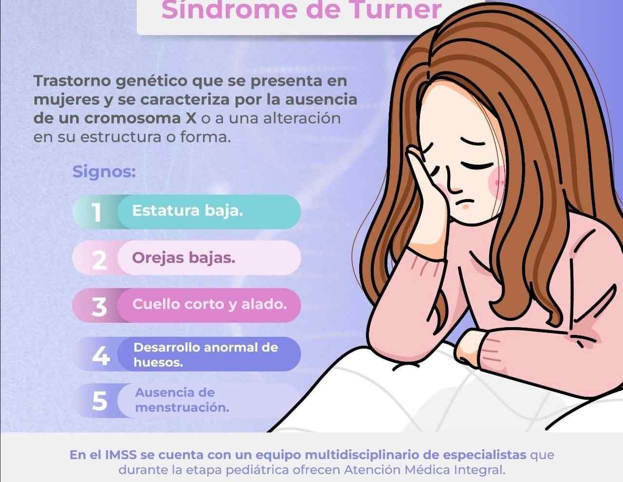 LLAMA IMSS A SENSIBILIZARSE SOBRE EL SÍNDROME DE TURNER