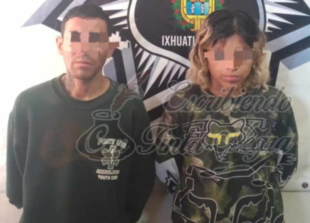CAPTURAN A PAREJA DE LADRONES