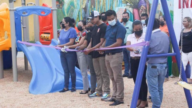INAUGURA CARLOS VENTURA PRIMER OBRA DE SU ADMINISTRACIÓN