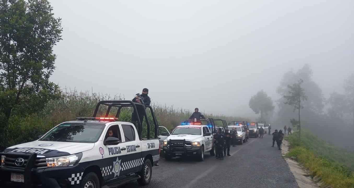 REFUERZAN VIGILANCIA EN ZONA LIMITROFE CON PUEBLA