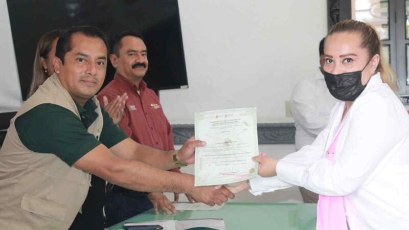AYUNTAMIENTO DE FORTÍN FIRMA CONVENIO  CON ICATVER