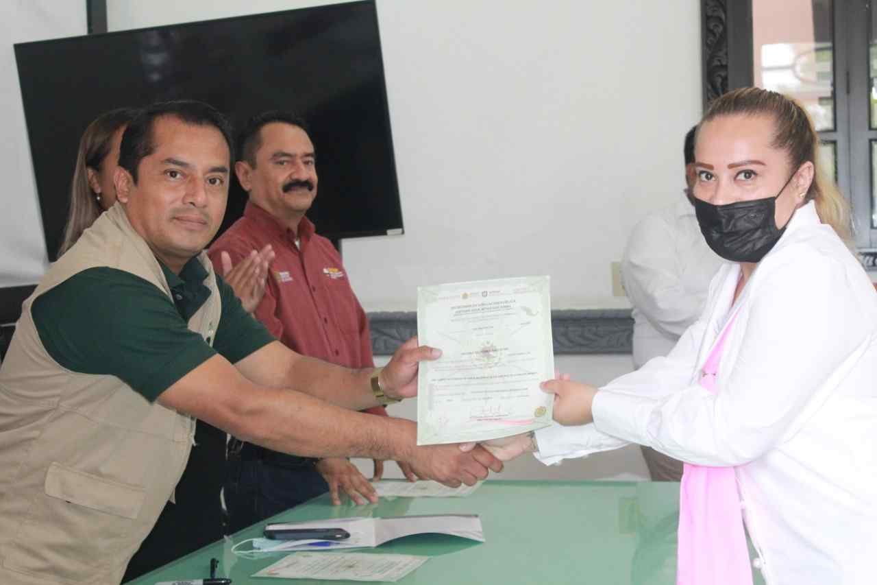 AYUNTAMIENTO DE FORTÍN FIRMA CONVENIO  CON ICATVER