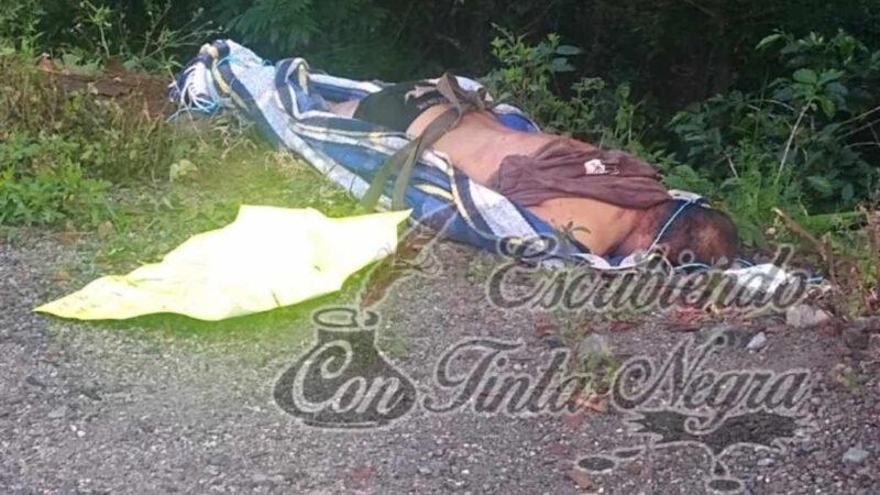 ENCUENTRAN EJECUTADO A TAXISTA DE TOTUTLA