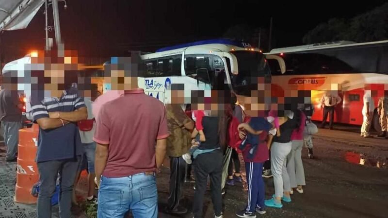 RESGUARDA SSP A 285 MIGRANTES