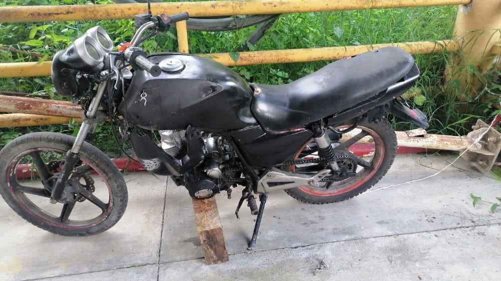 ASEGURAN MOTOCICLETA EN COSCOMATEPEC