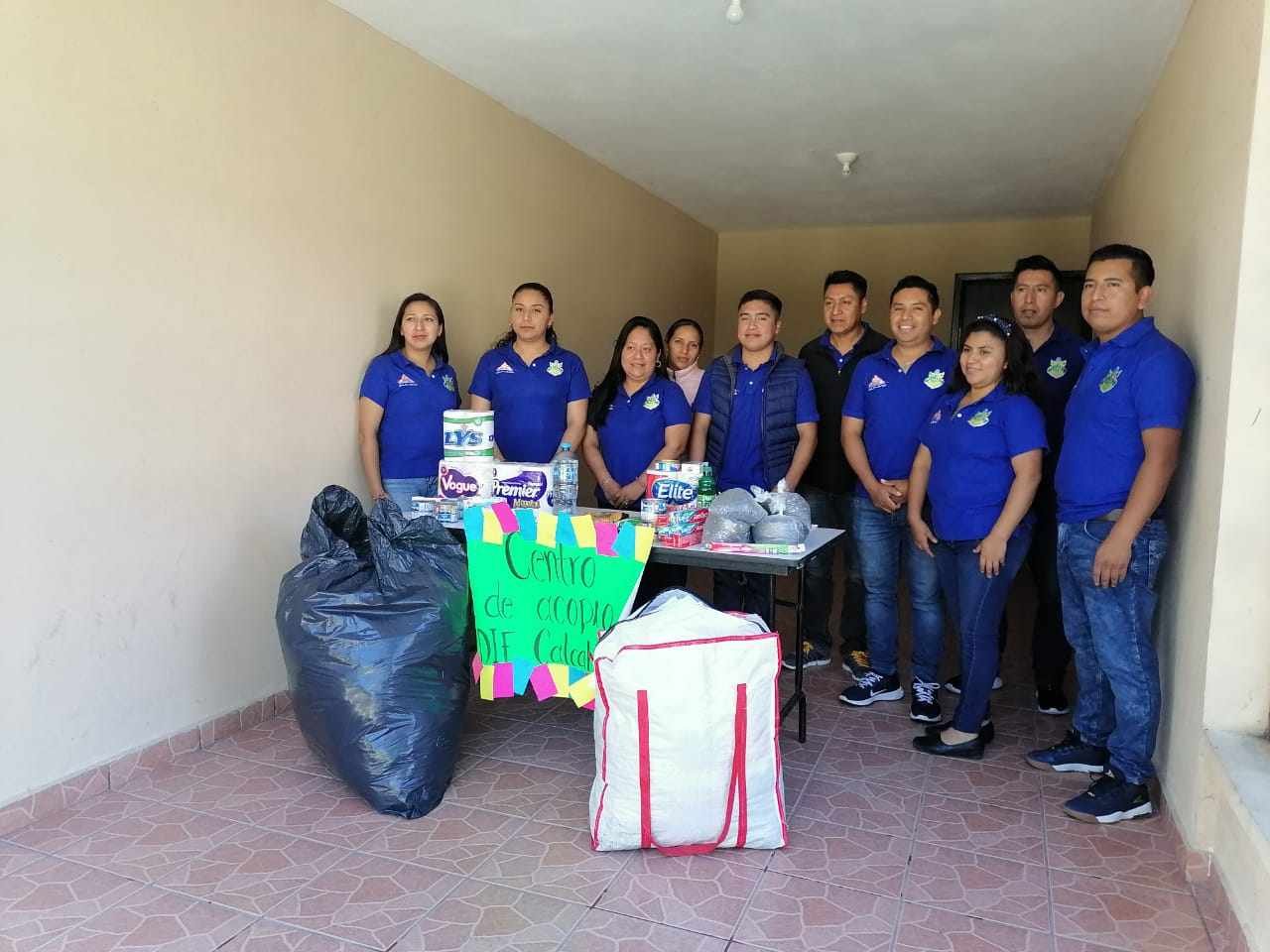 INSTALAN MÓDULO DE ACOPIO EN CALCAHUALCO