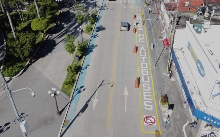 CAMBIAN PARADA DE AUTOBUSES EN FORTÍN