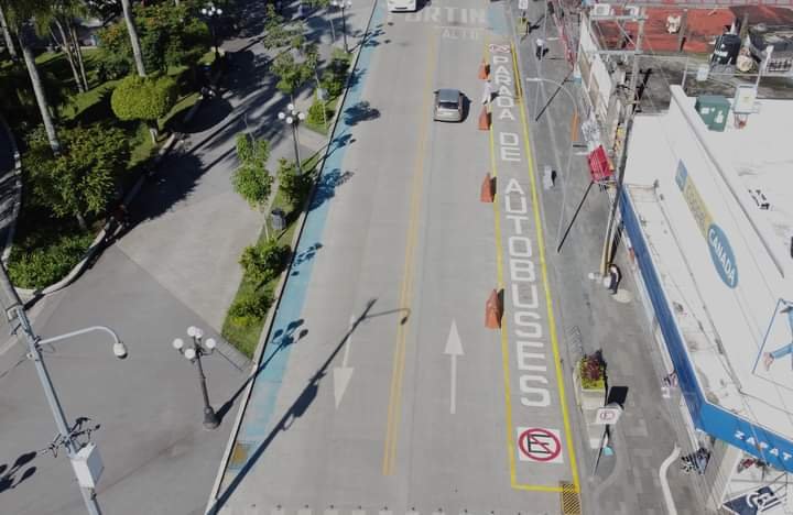 CAMBIAN PARADA DE AUTOBUSES EN FORTÍN