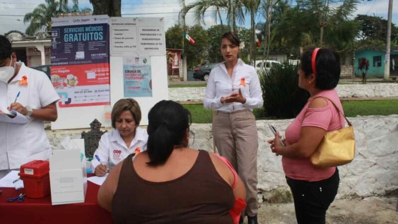 RESPONDEN MUJERES DE MONTE SALAS A JORNADA DE SERVICIOS