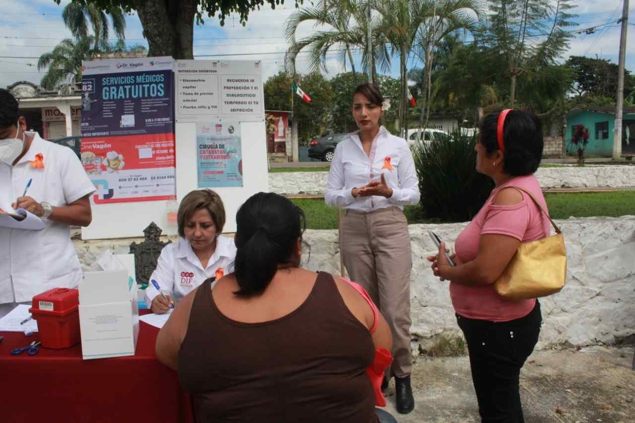 RESPONDEN MUJERES DE MONTE SALAS A JORNADA DE SERVICIOS