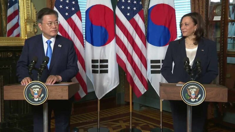COREA DEL NORTE RESPONDE CON MISIL BALÍSTICO A LA VISITA DE KAMALA HARRIS A COREA DEL SUR