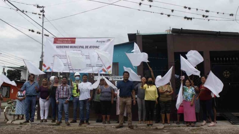 LOGRAN MÁS OBRA EN ATOYAC CON USO EFICIENTE DE RECURSOS