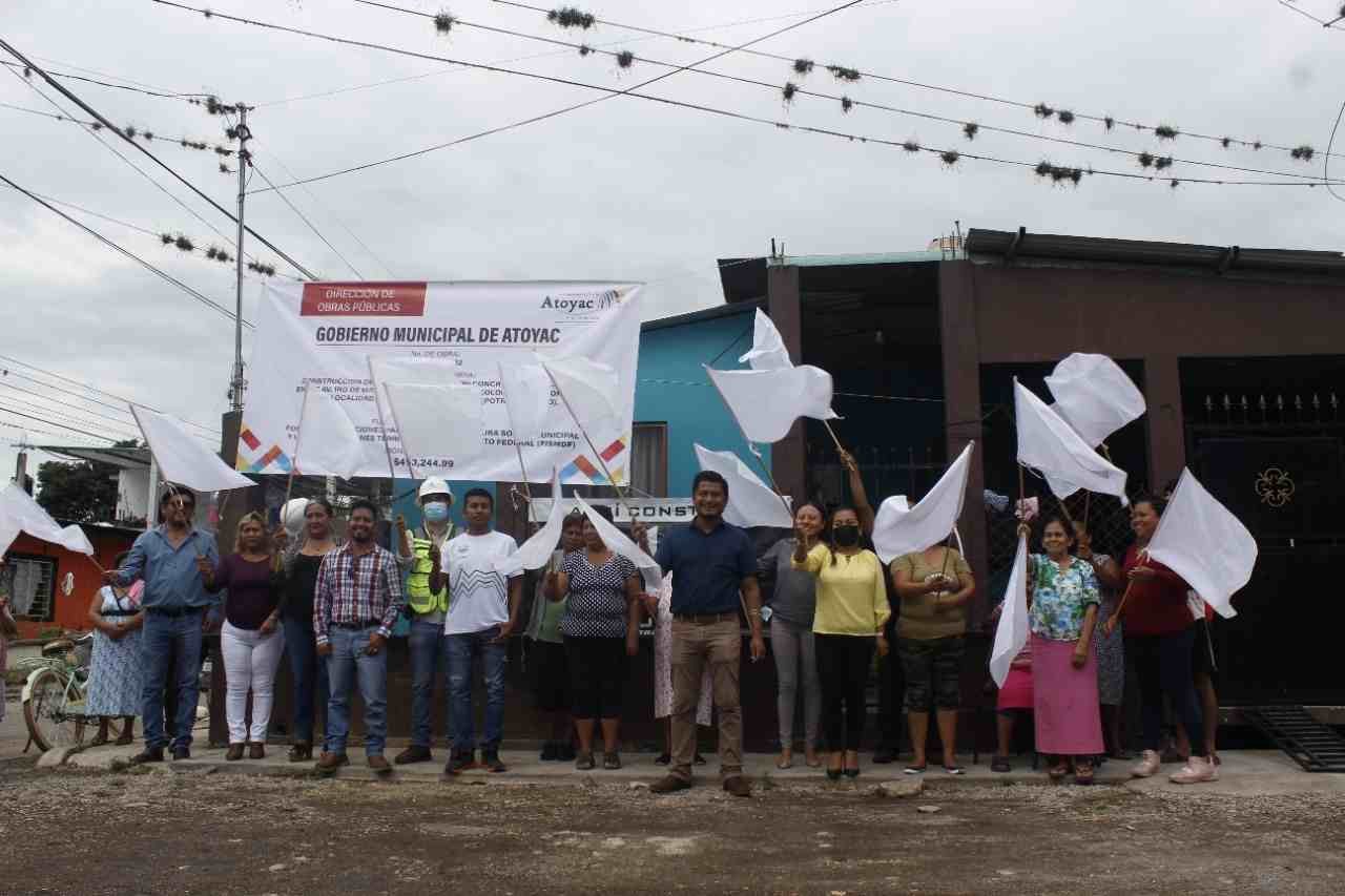 LOGRAN MÁS OBRA EN ATOYAC CON USO EFICIENTE DE RECURSOS