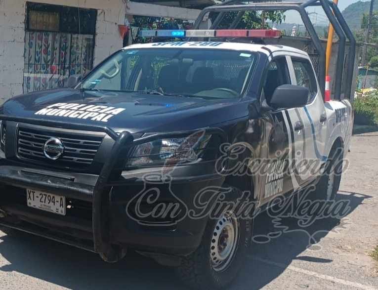 POLICÍA DE CHOCAMÁN FRUSTRA ROBO A MUJER