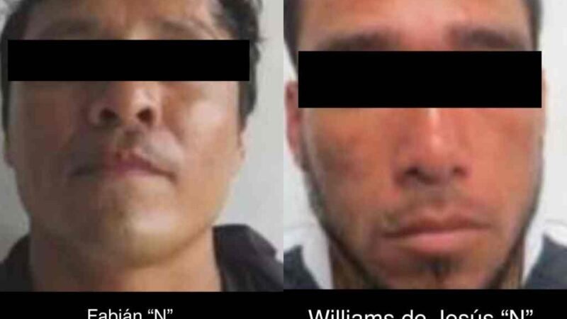 CAPTURAN A DOS EN FORTÍN