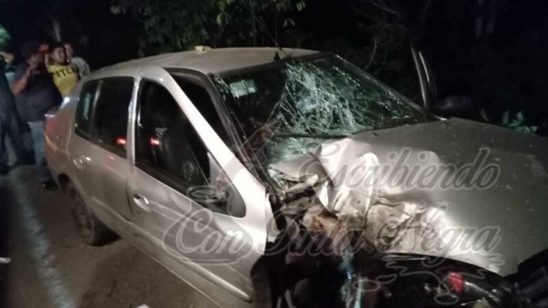 MUEREN DOS EN CHOQUE