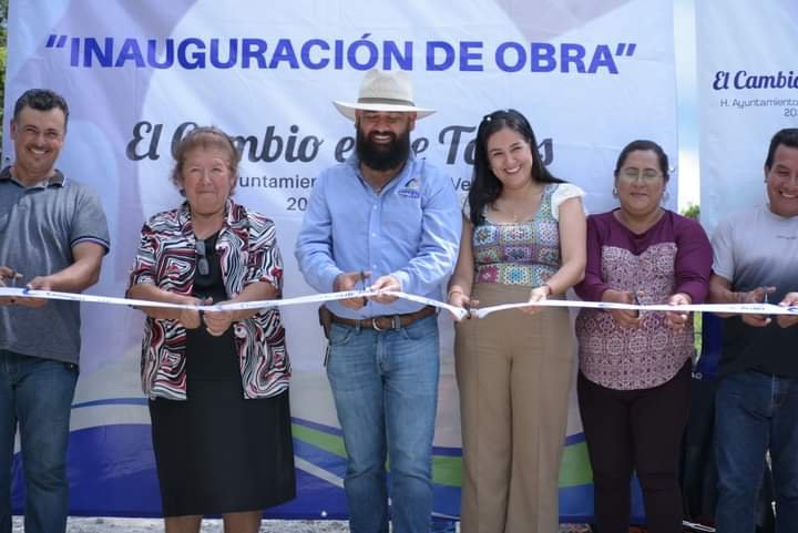 GABRIEL LAGUNES INAUGURA CAMINO SACACOSECHAS