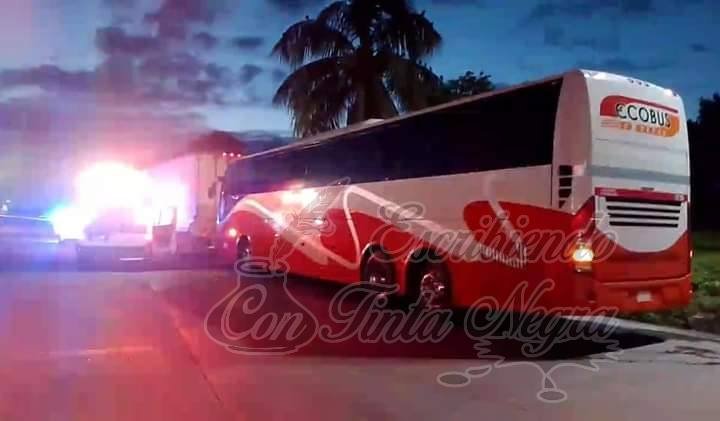 MUERE NIÑO A BORDO DE AUTOBÚS