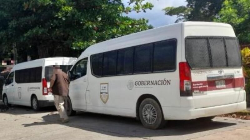 INTERVIENEN A MIGRANTES DE VENEZUELA Y GUATEMALA