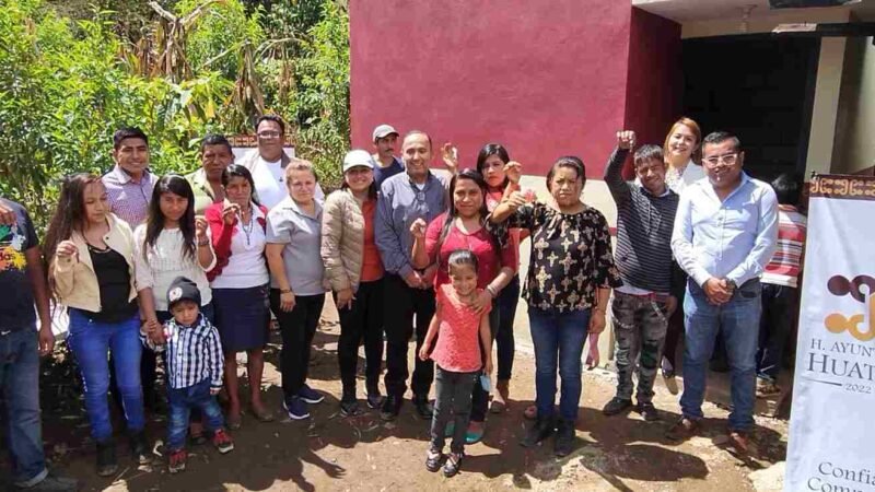 ENTREGAN CUARTOS DORMITORIOS EN HUATUSCO