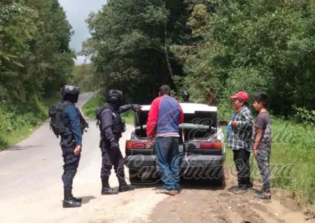 MANTIENEN OPERATIVO BLINDAJE EN CALCAHUALCO