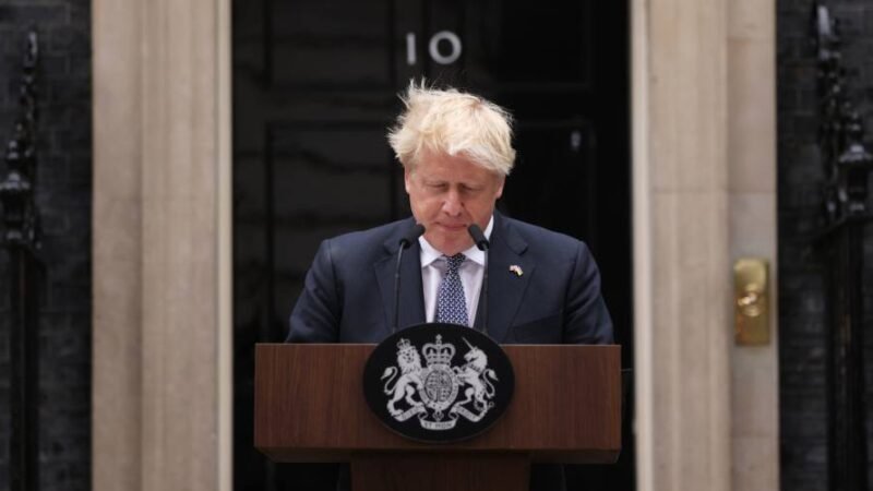 BORIS JOHNSON RENUNCIA A PRESENTARSE COMO CANDIDATO A PRIMER MINISTRO DEL REINO UNIDO