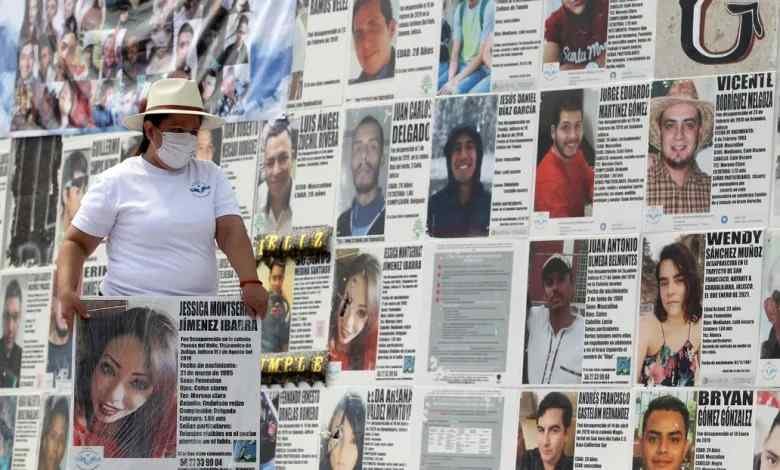 MÉXICO CONTABILIZA 106 MIL 780 DESAPARECIDOS DESDE 1964