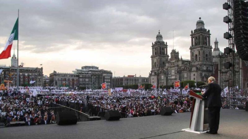 AMLO DARÁ SU INFORME DE GOBIERNO EN EL ZÓCALO EL 1 DE DICIEMBRE