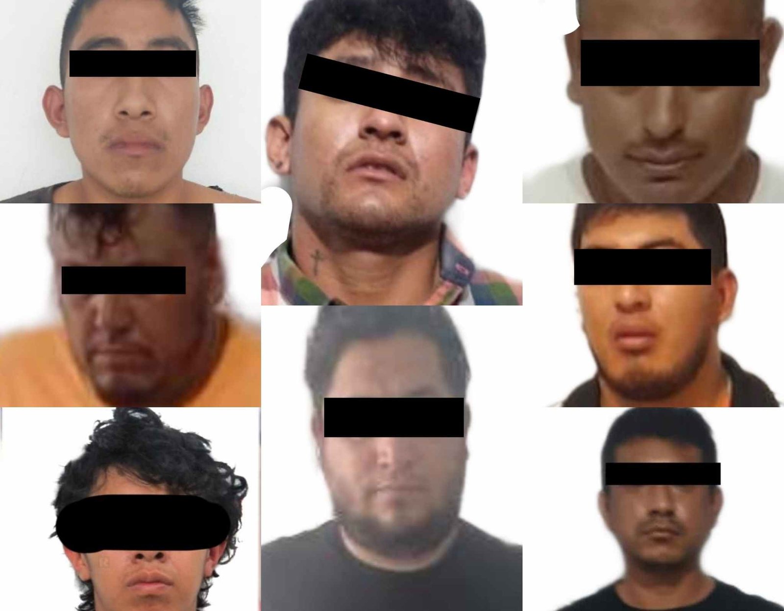 CAPTURAN A 16 CON ARMAS Y DROGA