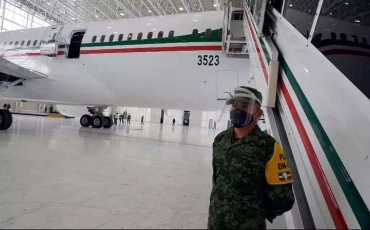 AMLO ENTREGARÁ AVIÓN PRESIDENCIAL A SEDENA