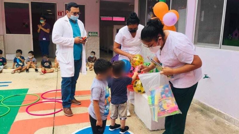 REALIZAN ACCIONES PREVENIMSS EN GUARDERÍA
