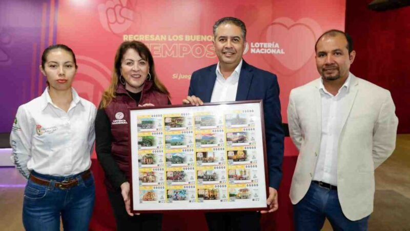 COSCOMATEPEC ESTARÁ DE NUEVO EN BILLETE DE LA LOTERÍA NACIONAL