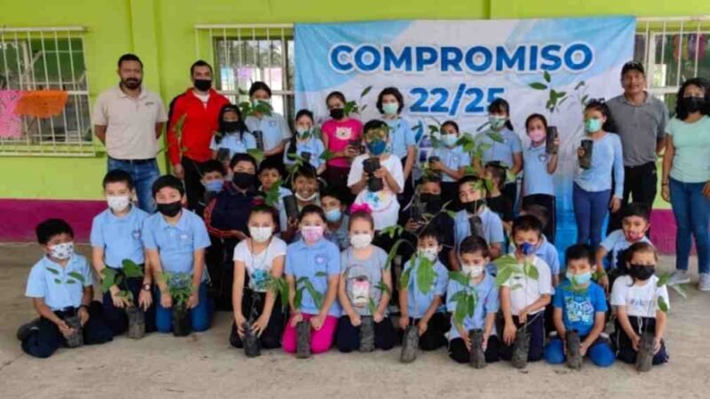 LLEVAN PROGRAMA DE REFORESTACIÓN A COTECONTLA, SABANAS Y EL OCOTE