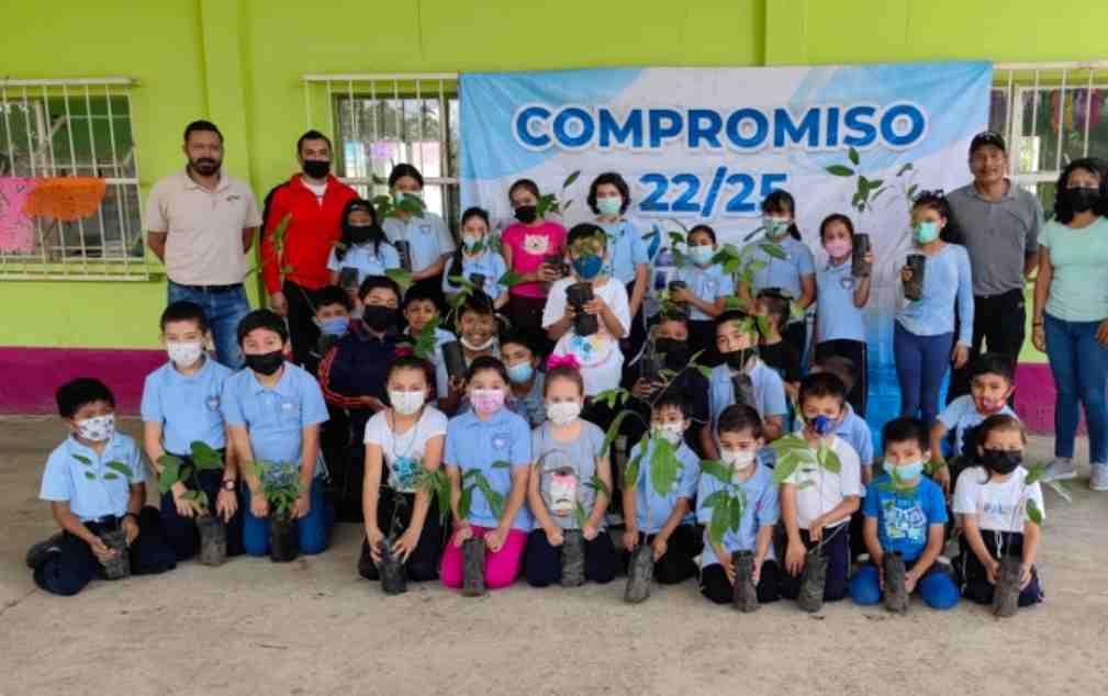 LLEVAN PROGRAMA DE REFORESTACIÓN A COTECONTLA, SABANAS Y EL OCOTE